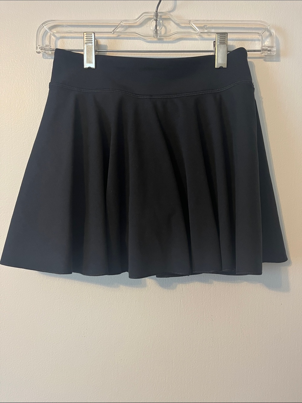 Under Armour Black Skater Skort with Wide Waistband